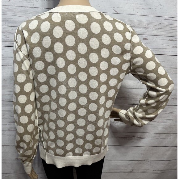 Michael Kors Thin Knit Polka Dot Sweater - Picture 9 of 13